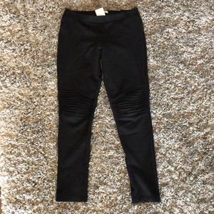 Parasuco black stretch Moro pants